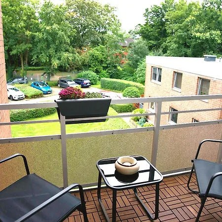 Getaway Mit Balkon - Ruhiges Business-apartment - Direkte S-bahn Nach Messe Dus & Ess Duisbourg