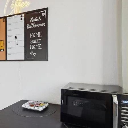 Getaway Apartment Mit Balkon - Ruhiges Business-Apartment - Direkte S-Bahn Nach Messe Dus & Ess