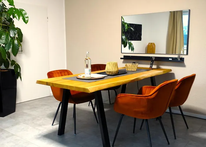 Getaway Mit Balkon - Ruhiges Business-apartment - Direkte S-bahn Nach Messe Dus & Ess Appartement *