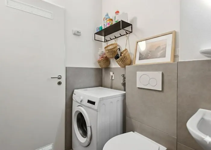 Getaway Mit Balkon - Ruhiges Business-apartment - Direkte S-bahn Nach Messe Dus & Ess Appartement Duisbourg