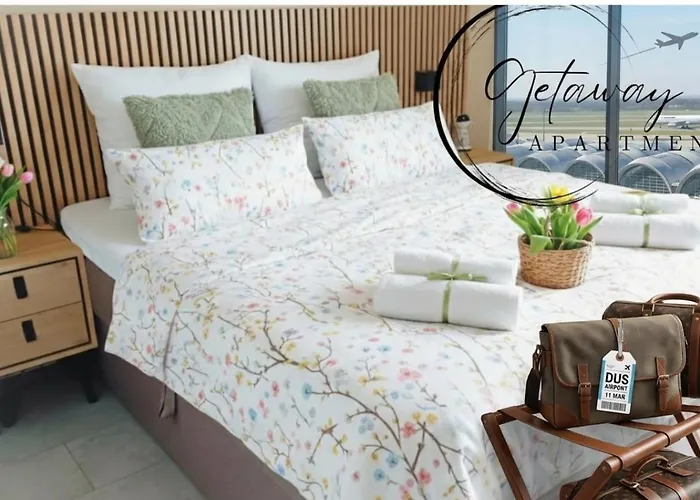 Apartmán Getaway Mit Balkon - Ruhiges Business-apartment - Messe Dus & Airport